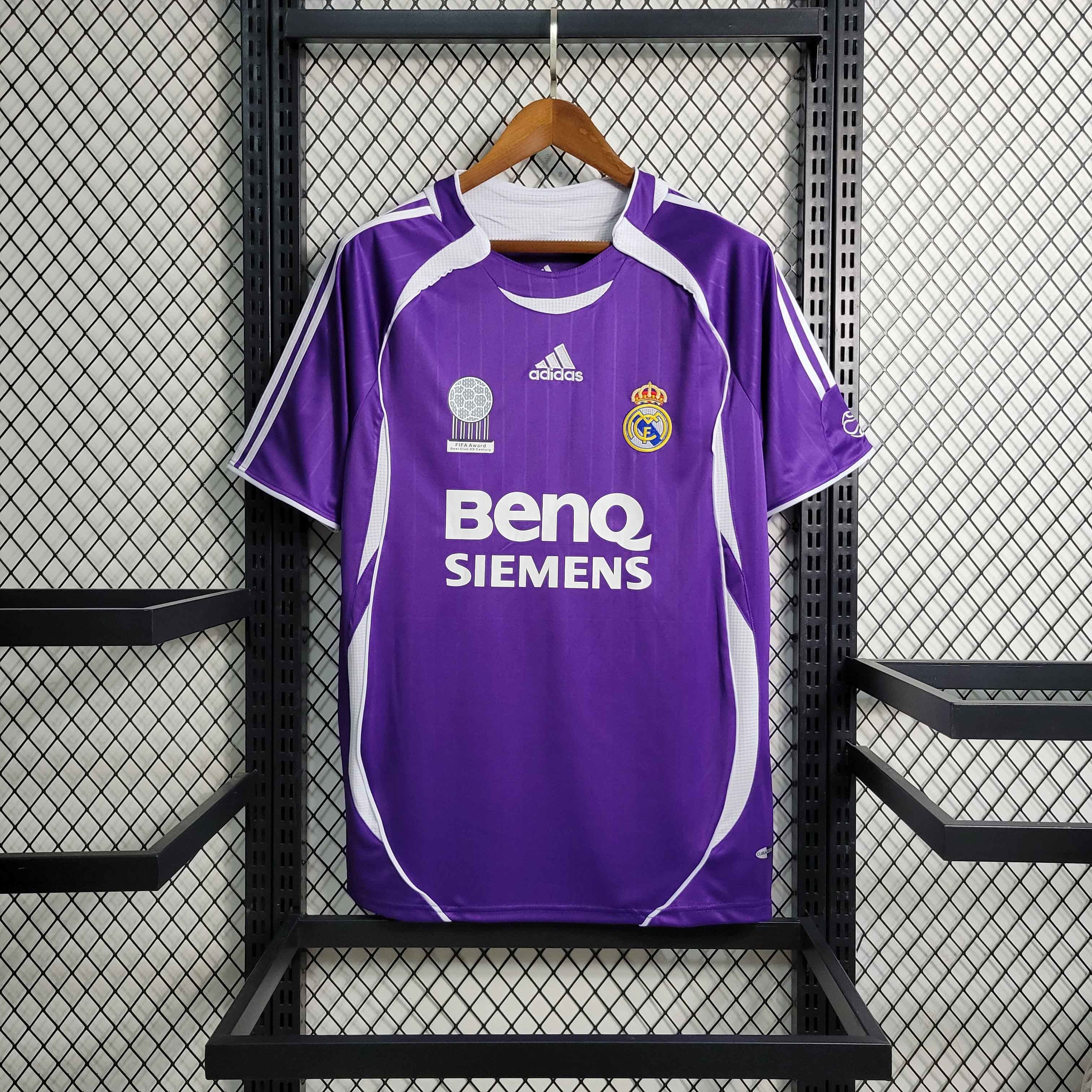 06-07 Retro Real Madrid Purple S-XXL