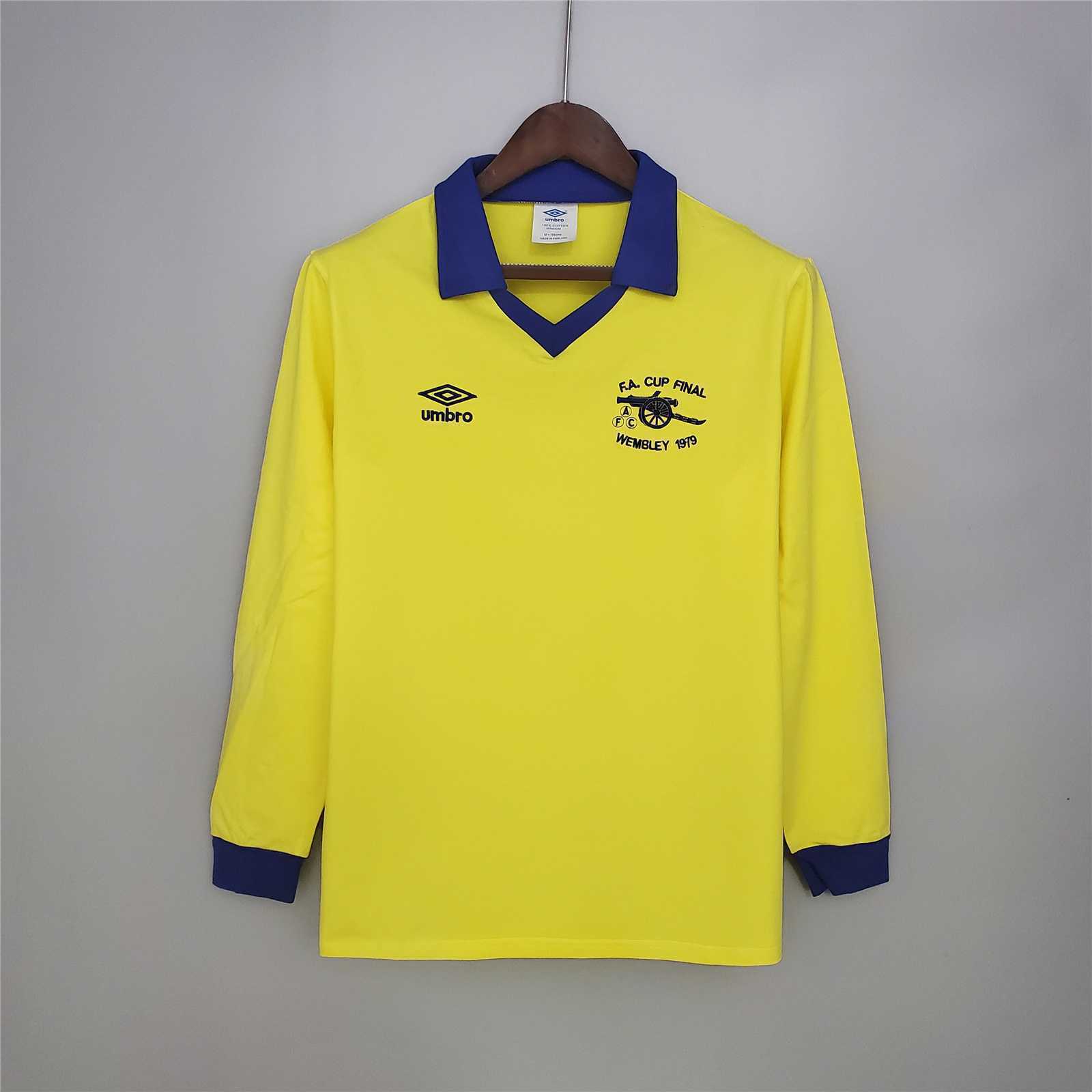 71-79 Arsenal Fa cup final long sleeve