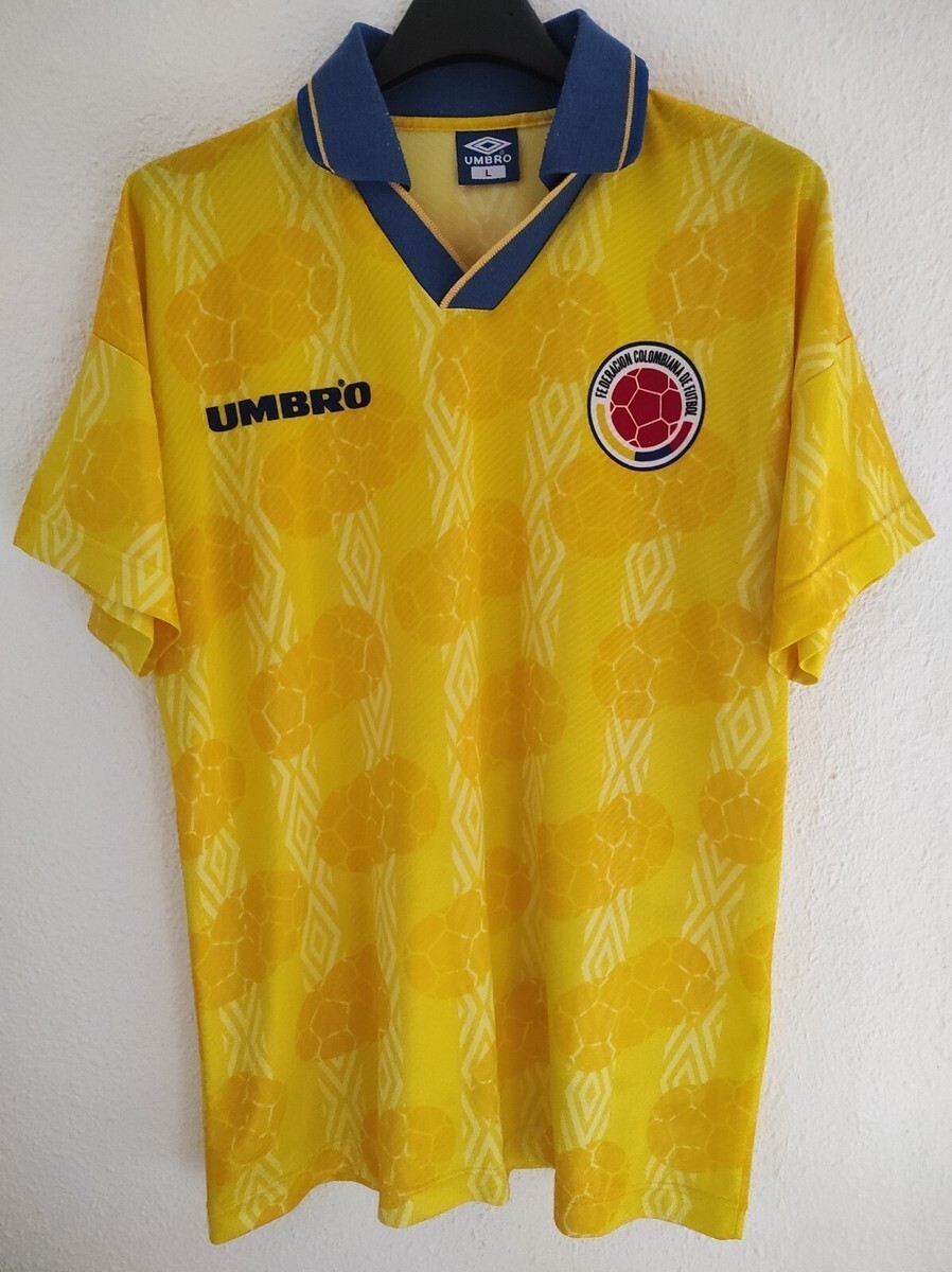 1994 Colombia Home Retro Kit Vintage Shirt AAAAJersey Wholesale Yupoo