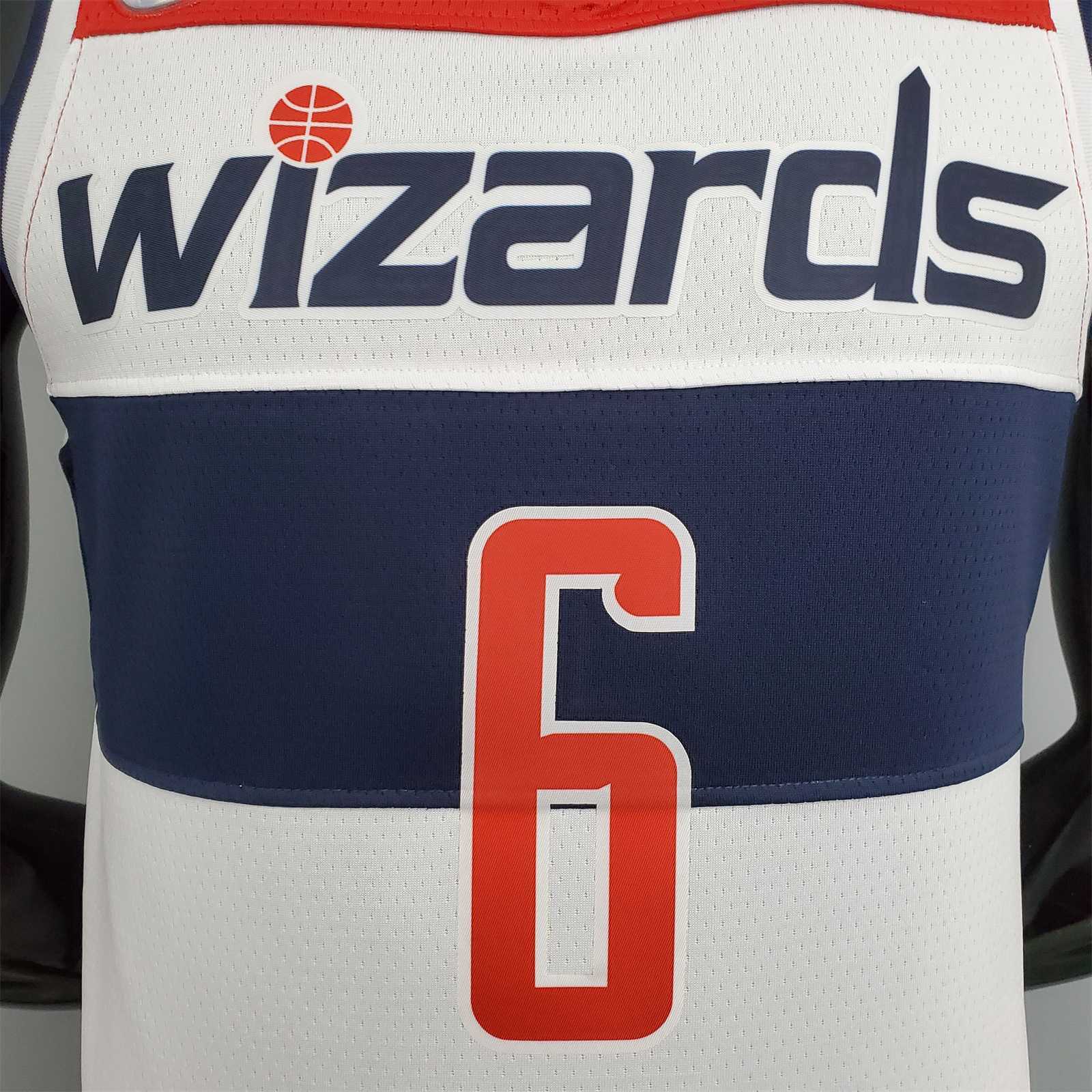 75th Anniversary Harrell #6 Wizards Black Red White 8