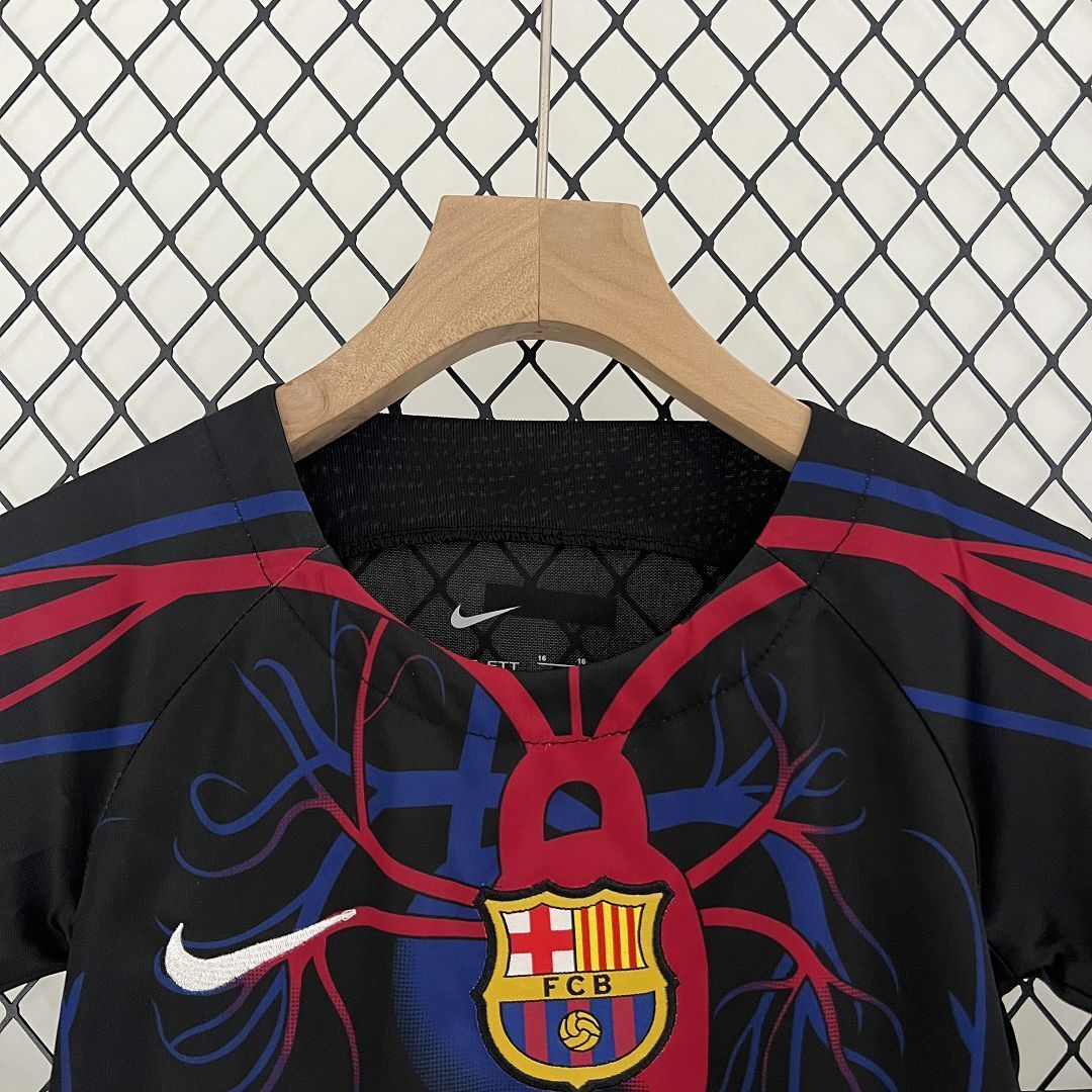 23-24 Barcelona Kids x Patta Culers del Món Special Edition Size-16-28 Soccer Jersey Yupoo 7