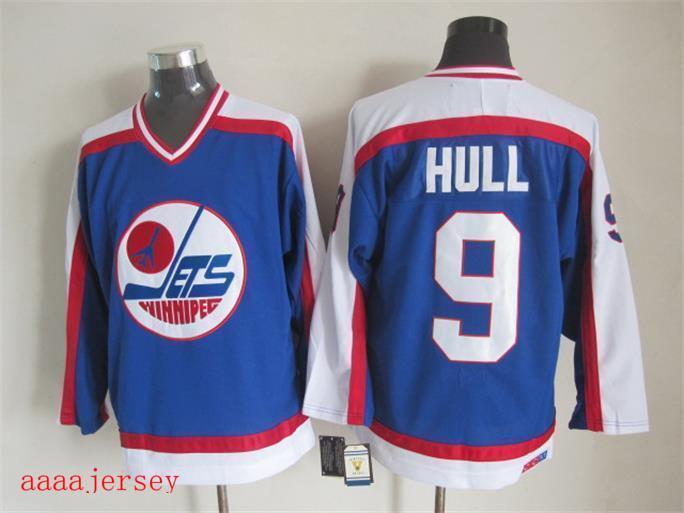 Winnipeg Jets retro ice hockey jersey M-3XL 温尼伯喷气机队复古冰球服