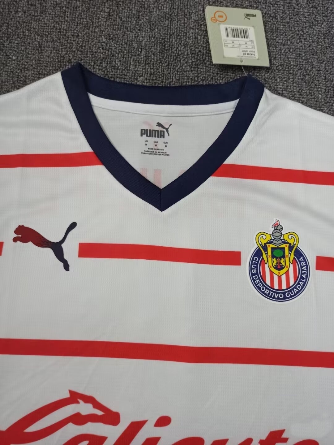 23-24 Chivas Guadalajara Away Kit White Cheap Jerseys Yupoo 1
