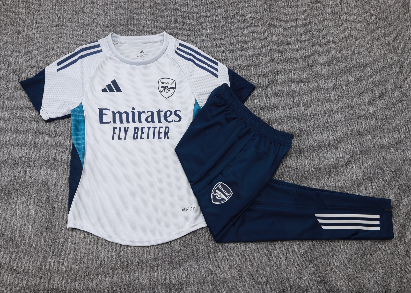 25-26 Arsenal Grey Player Version Training Kits Football Tracksuits 2