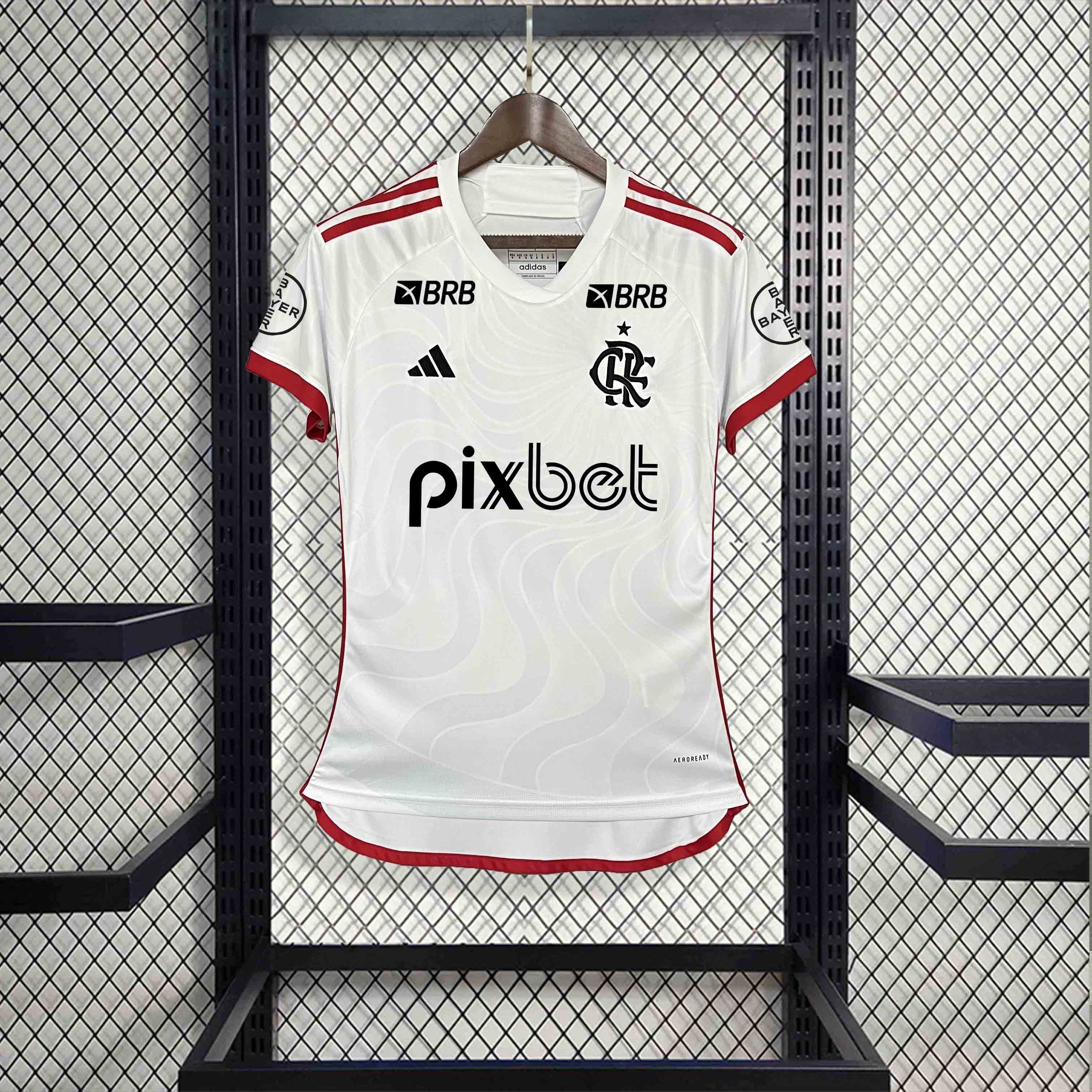24-25 Flamengo Away Women Kit Lady Shirt Football AAAAJersey Supplier 6