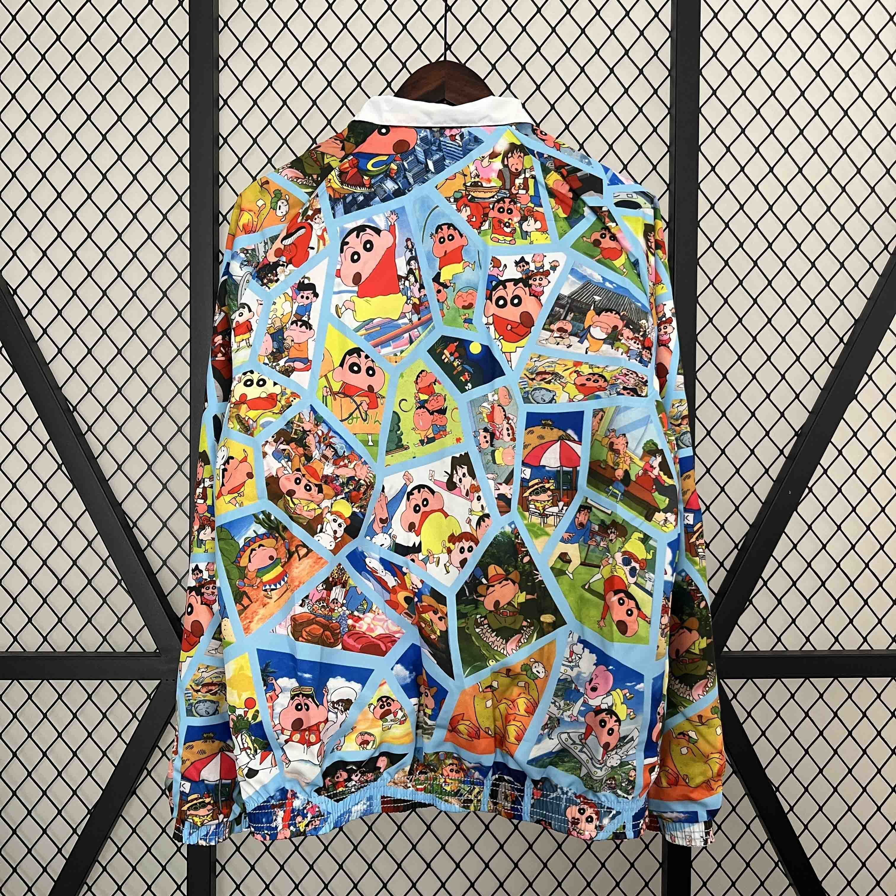 2024 Japan Trench Coat Reversible Windbreaker Double-Sides Jacket Soccer AAAAJersey Yupoo 1