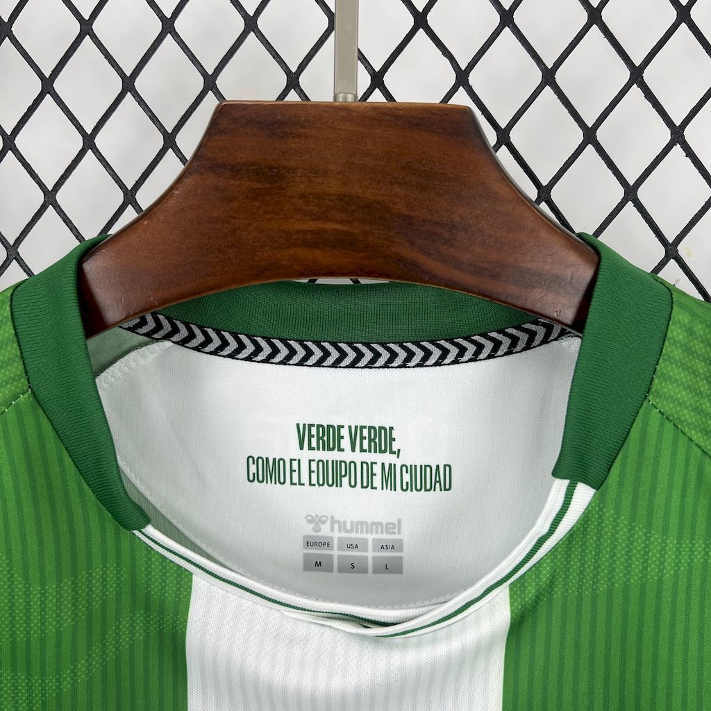 25-26 Real Betis Home Shirt Football Apparels AAAAJersey Supply Yupoo 5