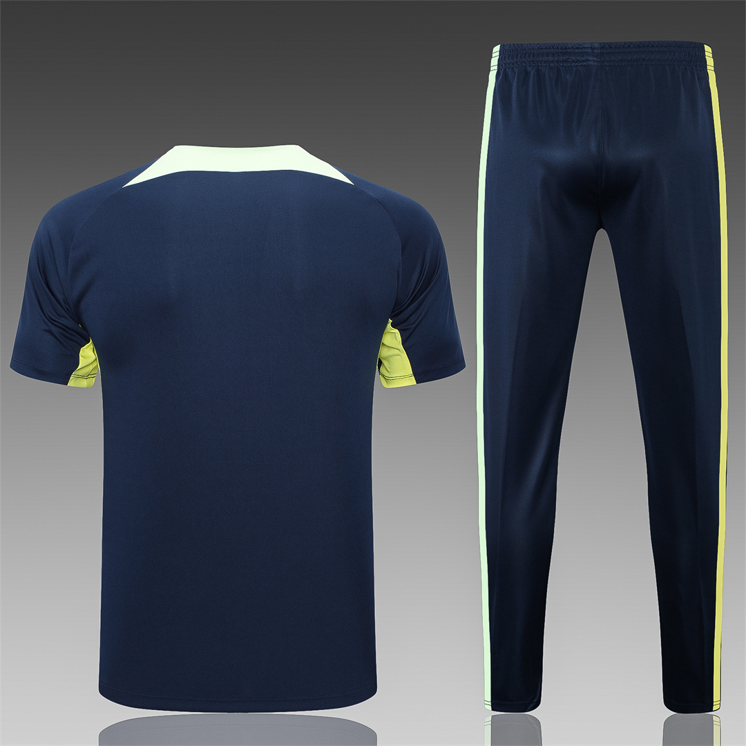 2022 Brazil Training Jersey Blue 3
