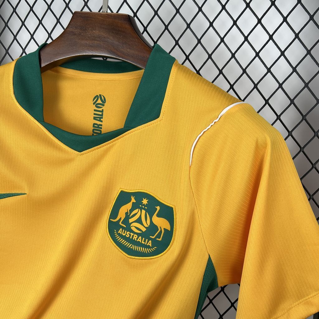 2026 Australia Home Mens Kit World Cup Soccer T-Shirt Sport AAAAJersey Wholesale Yupoo 3