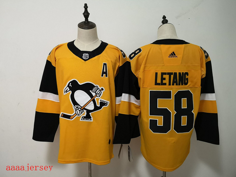 Pittsburgh Penguins ice hockey jersey M-3XL 匹兹堡企鹅冰球服