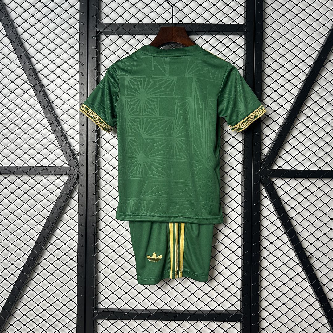 2025 Mexico Gold Cup Kid Kits Green Special Edition Youth Apparels AAAAJersey Supply Yupoo 5