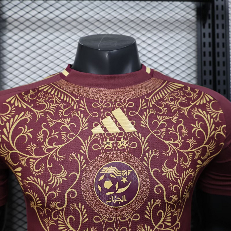 25-26 Algeria Red Special Edition KIt Player Version Shirt AAAAJersey Wholesale Yupoo 3