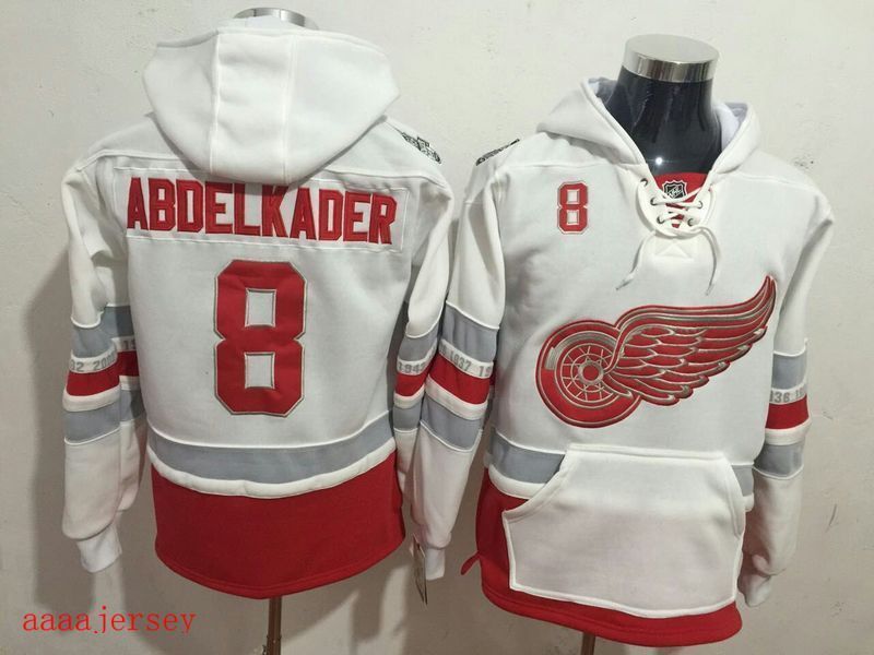 Detroit Red Wings hoodie ice hockey jersey M-3XL 底特律红翼队帽衫冰球服 1