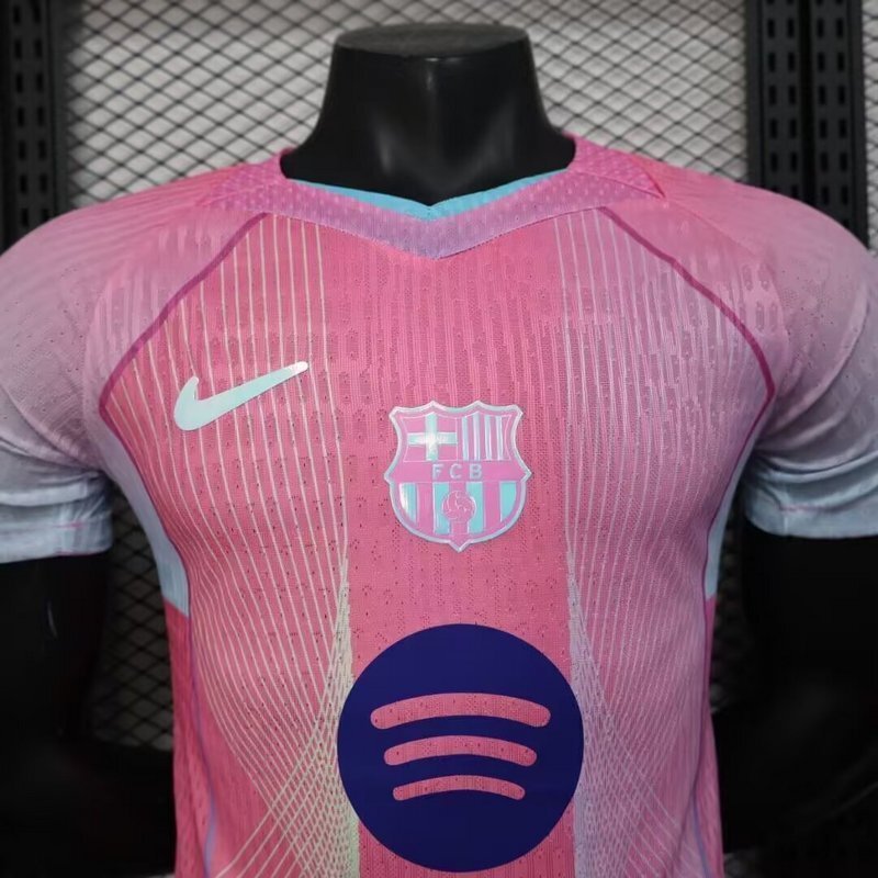 25-26 Barcelona Pink kit Special Edition Player Version Soccer AAAAJersey Yupoo S-2XL 2