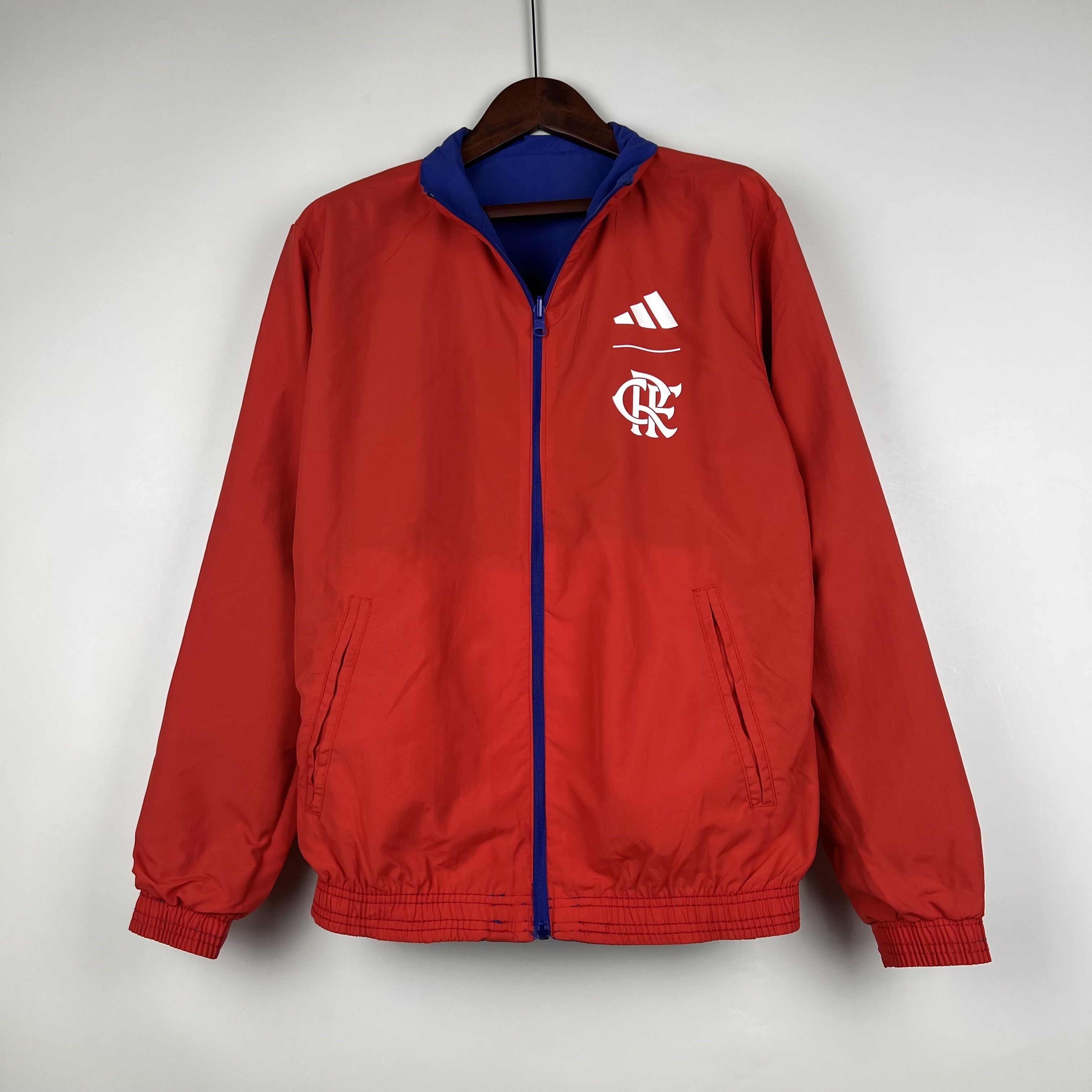 23-24 Flamengo Double Sided Windbreaker Hoodie Jackets Yupoo 4