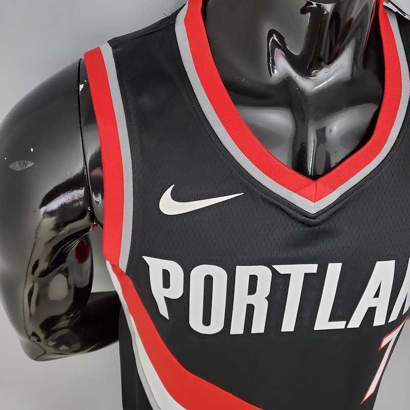 2021 ROY#7 Trail Blazers Home black 3