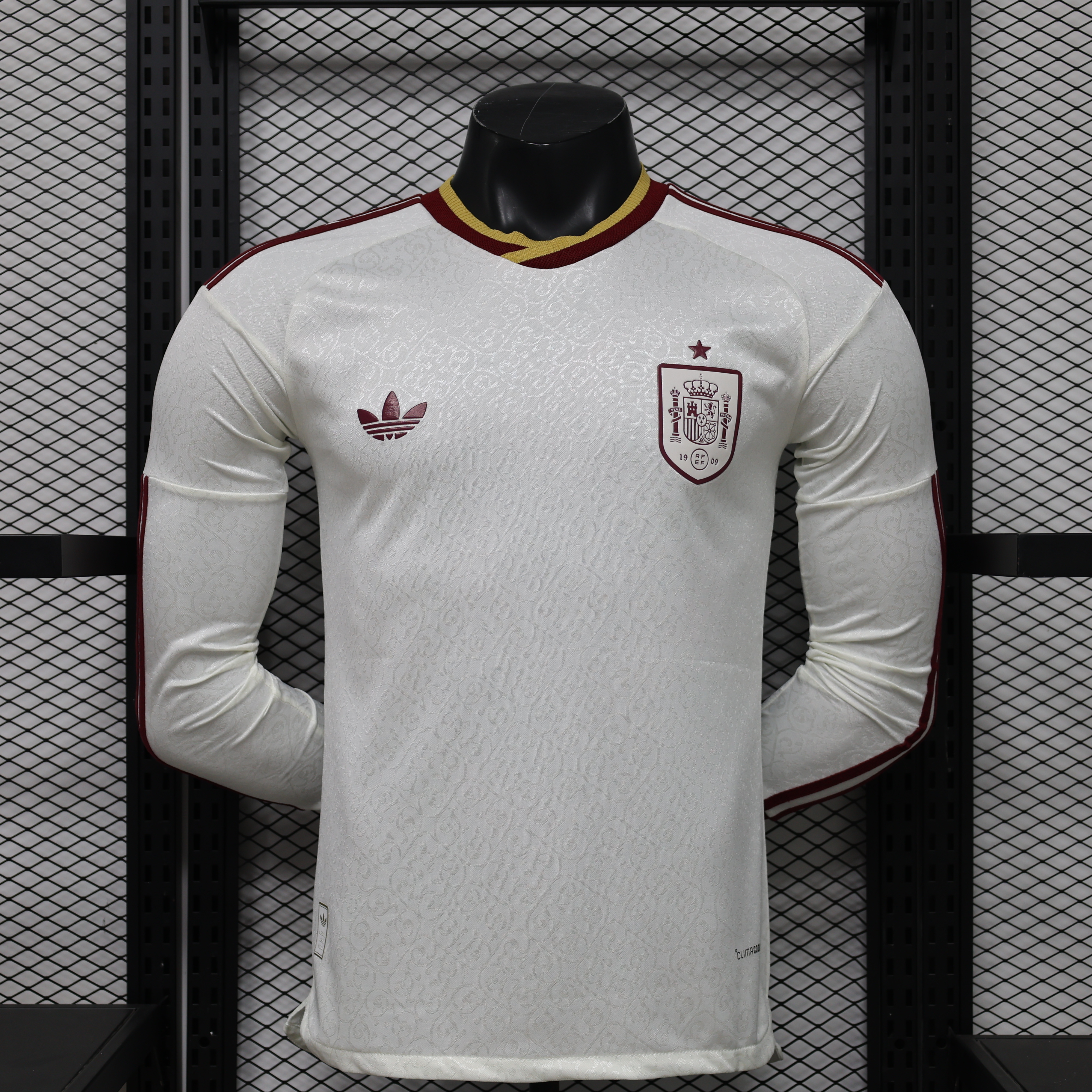 World Cup 2026 Spain Mens Away Kit Football Player Version Long Shirt AAAAJersey Supply Yupoo 9