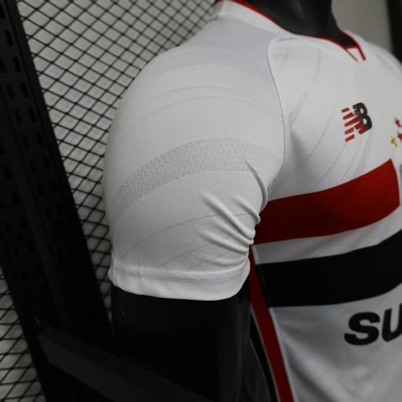 2026-27 Sao Paulo Home Jersey Player Version Soccer Shirt 4