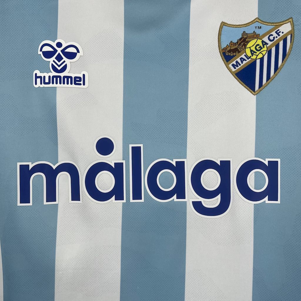25-26 Malaga Home Shirt Football T-Shirt AAAAJersey Supply Yupoo 9
