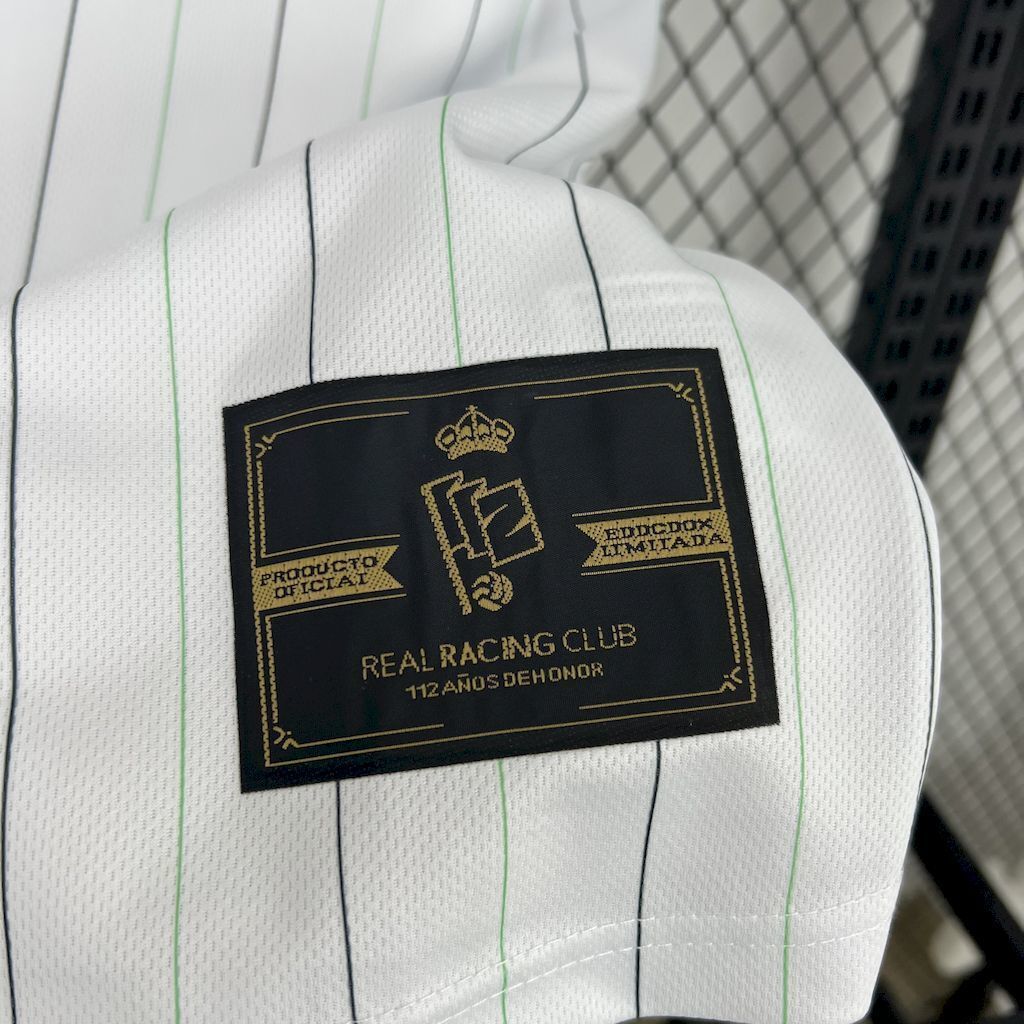 24-25 Racing de Santander White Special Edition Shirt Football Uniform AAAAJersey Dropship Yupo 4