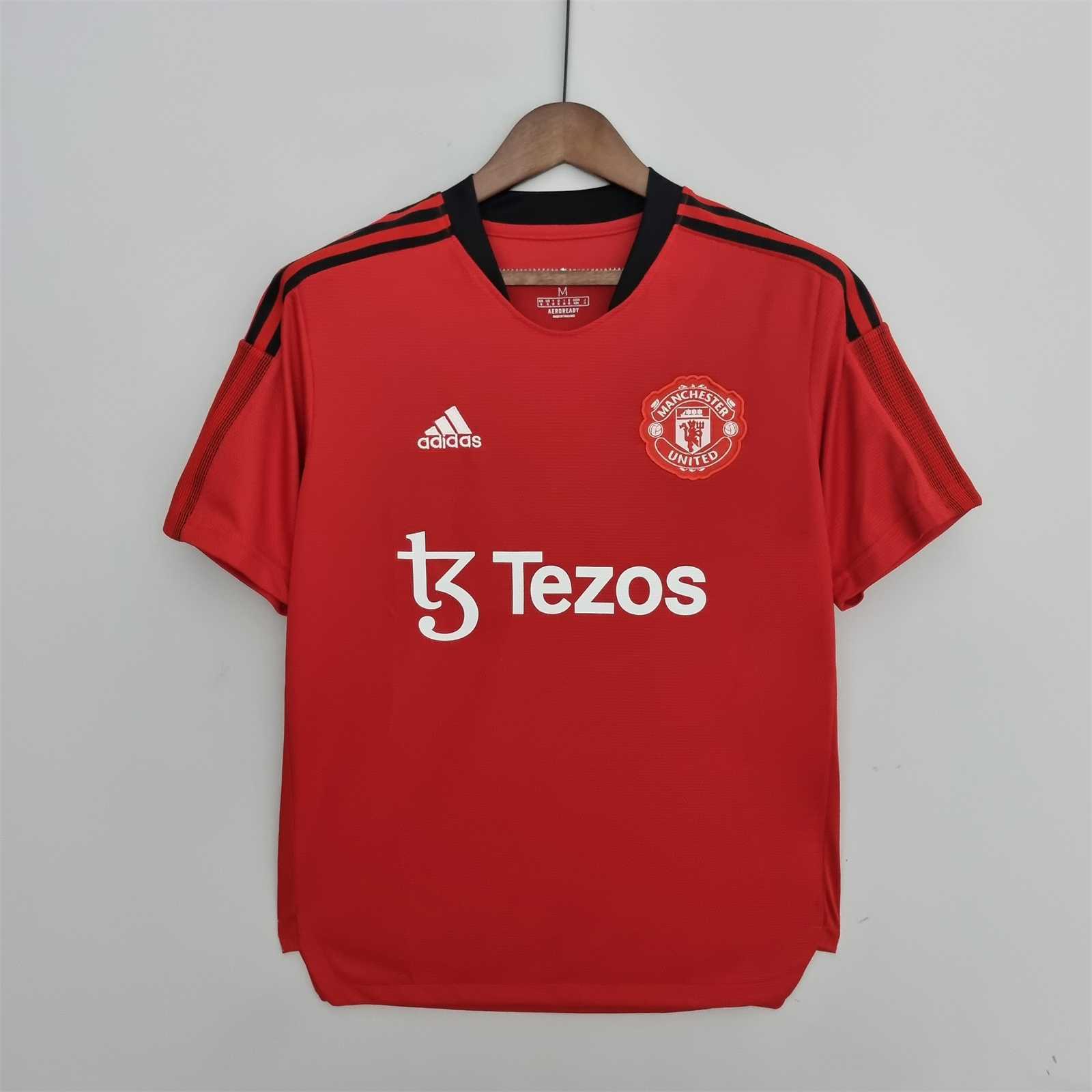 22-23 Manchester United red training suit