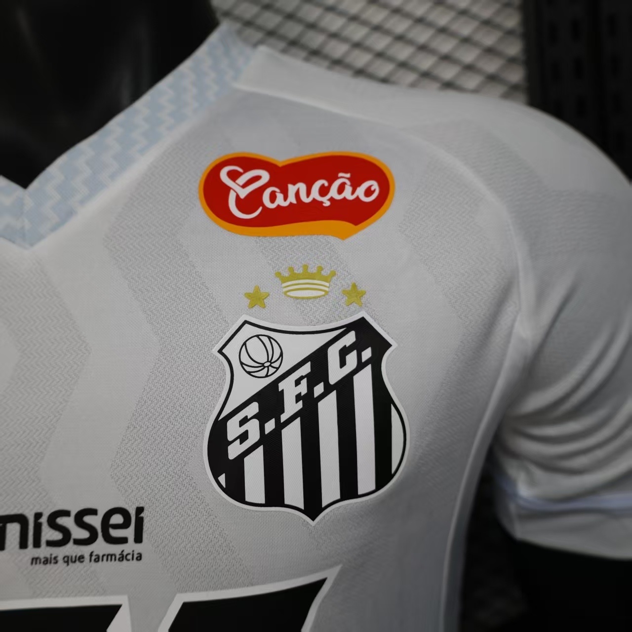 25-26 Santos FC Competition Training White Player Version Kit AAAAJersey Supplier Yupoo 1