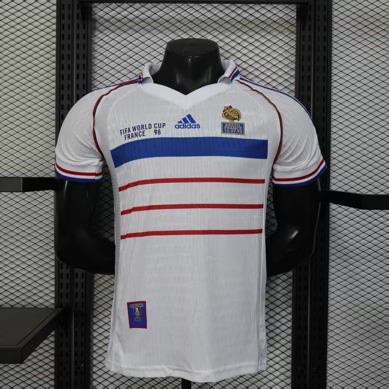 2025 French Away Retro Player Edition World Cup T-Shirt AAAAJersey Supply Yupoo