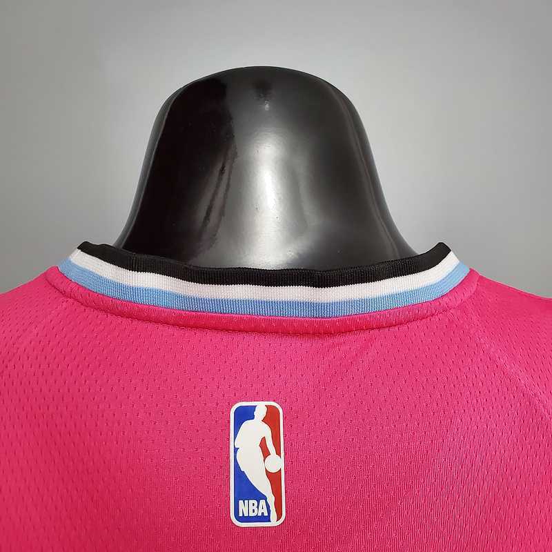 WADE #3 Miami Heat V-neck pink 5
