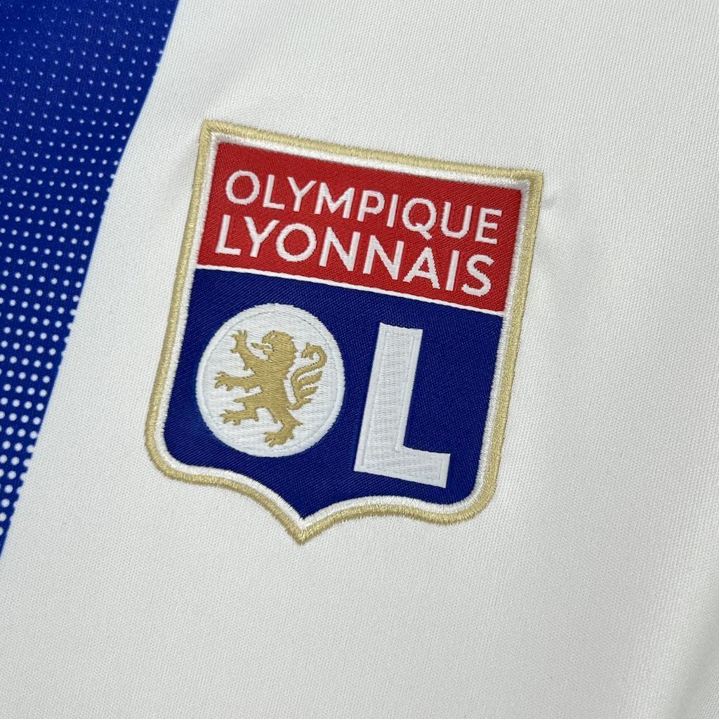24-25 Lyon Home Shirt Football Uniforms AAAAJersey Supplier Yupoo 2