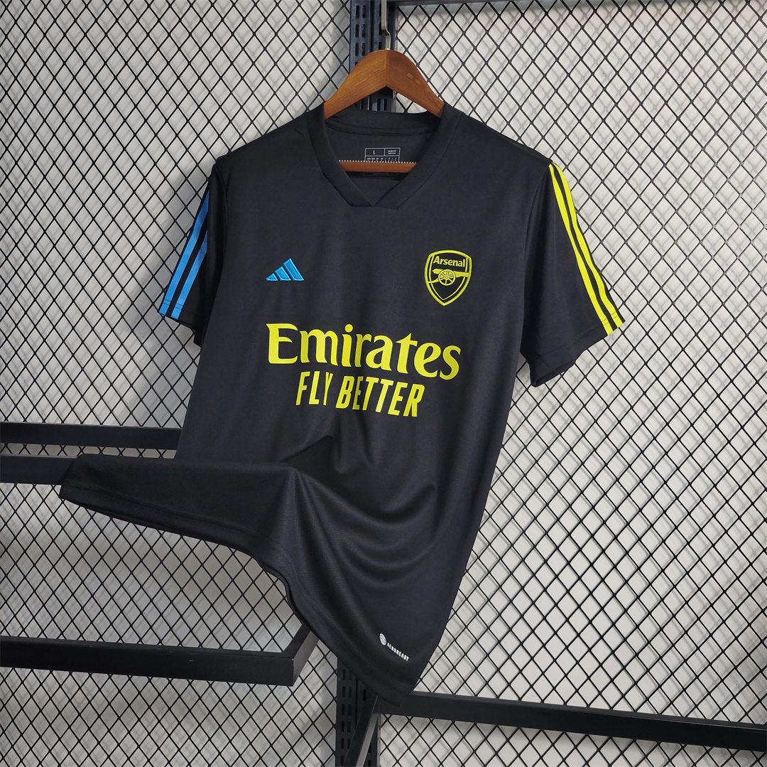 23-24 Arsenal Black Training Shirt 4
