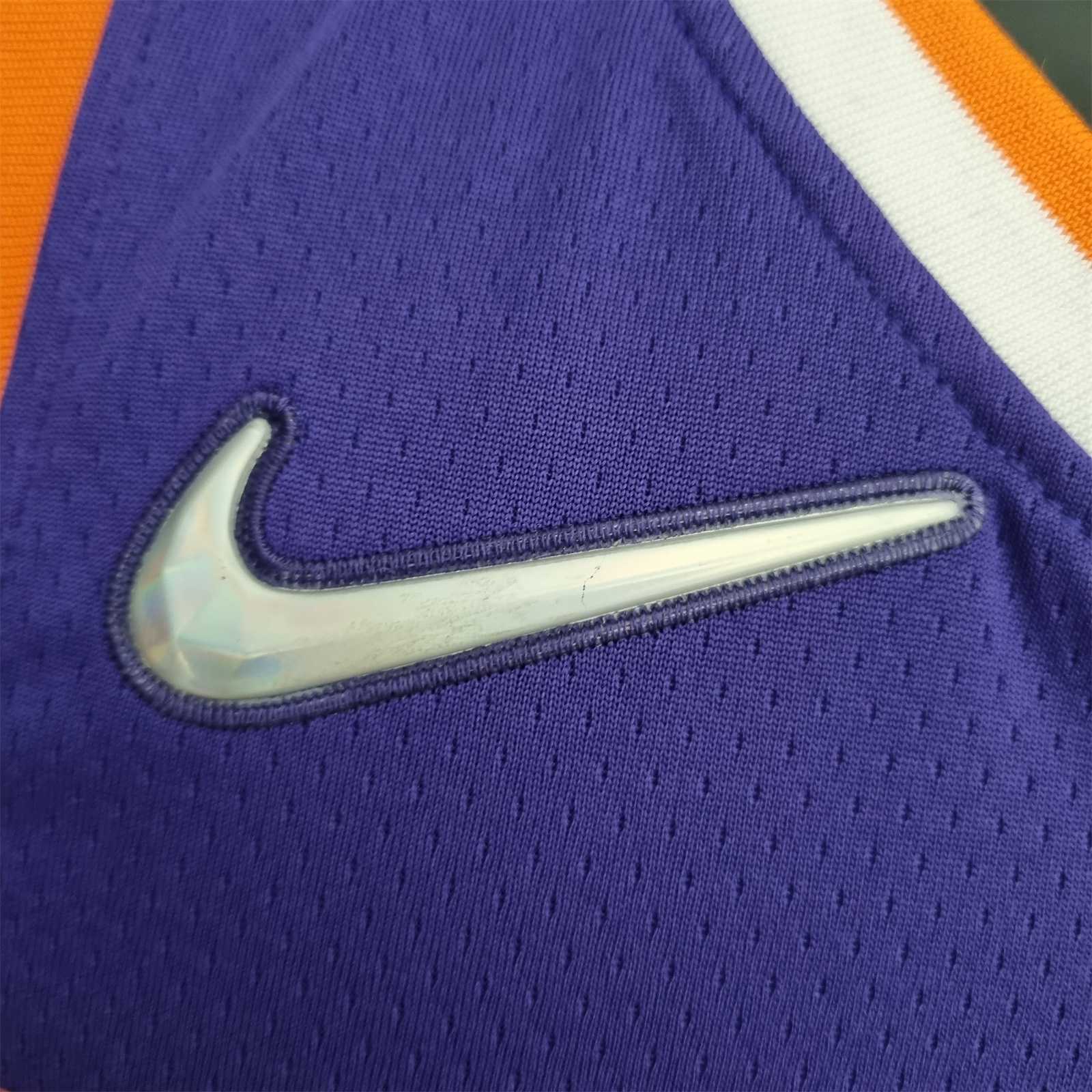 75th Anniversary Ayton #22 Phoenix Suns Purple NBA Jersey 4