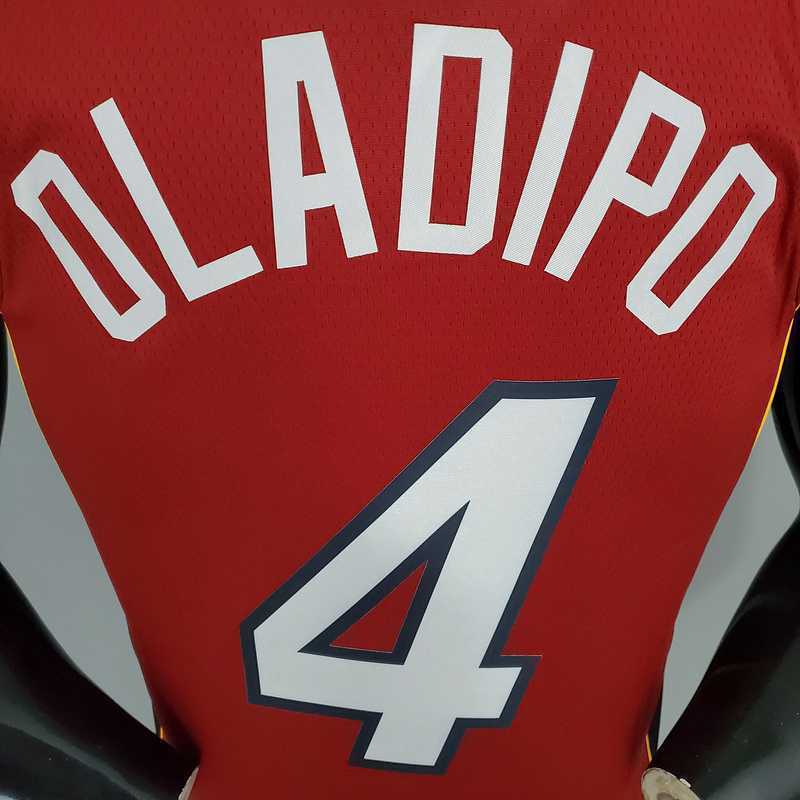 New Miami Heat Jordan OLADIPO#4 Burgundy 7