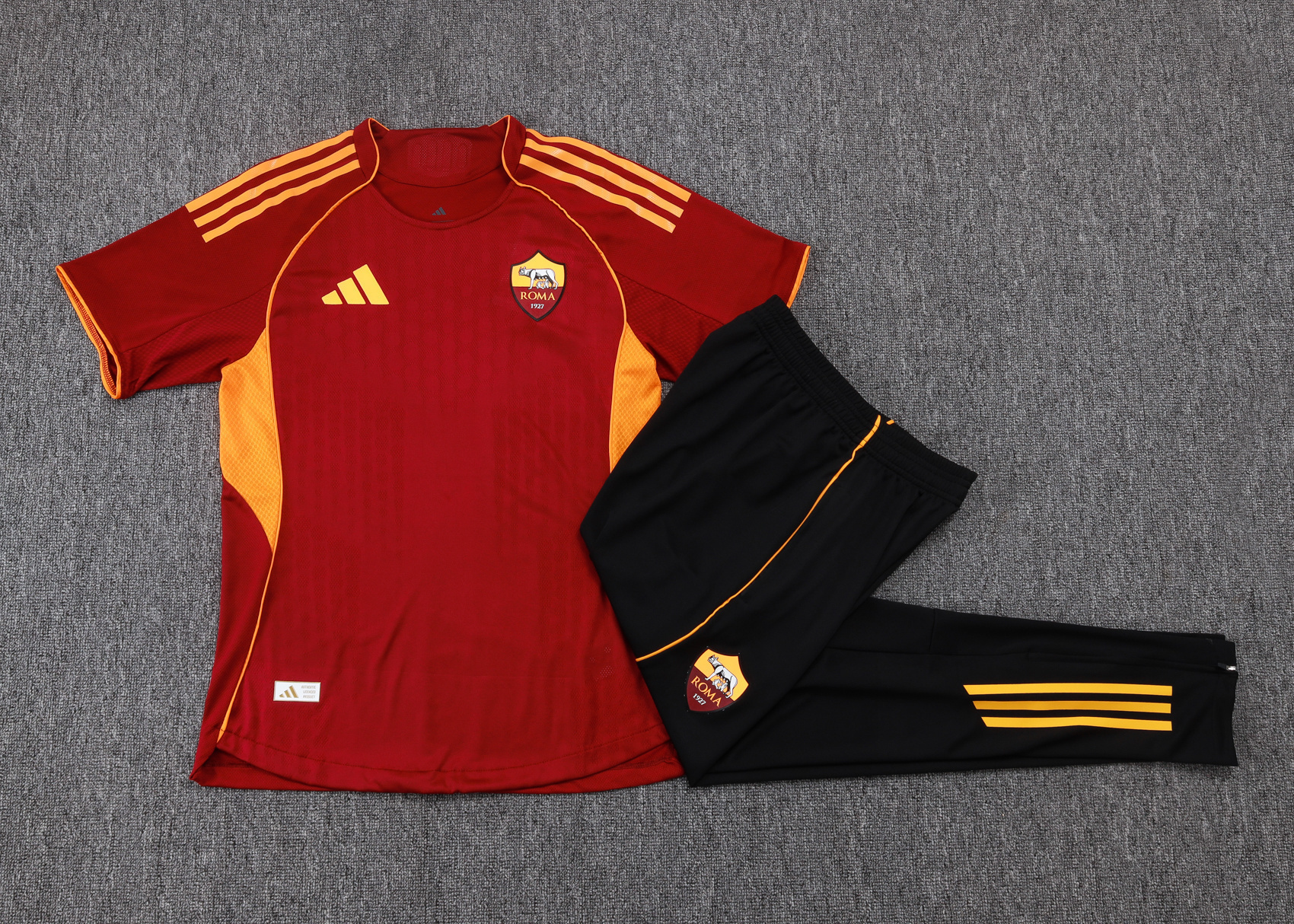 25-26 Roma Home Player Version Training Kits Football Tracksuits 4