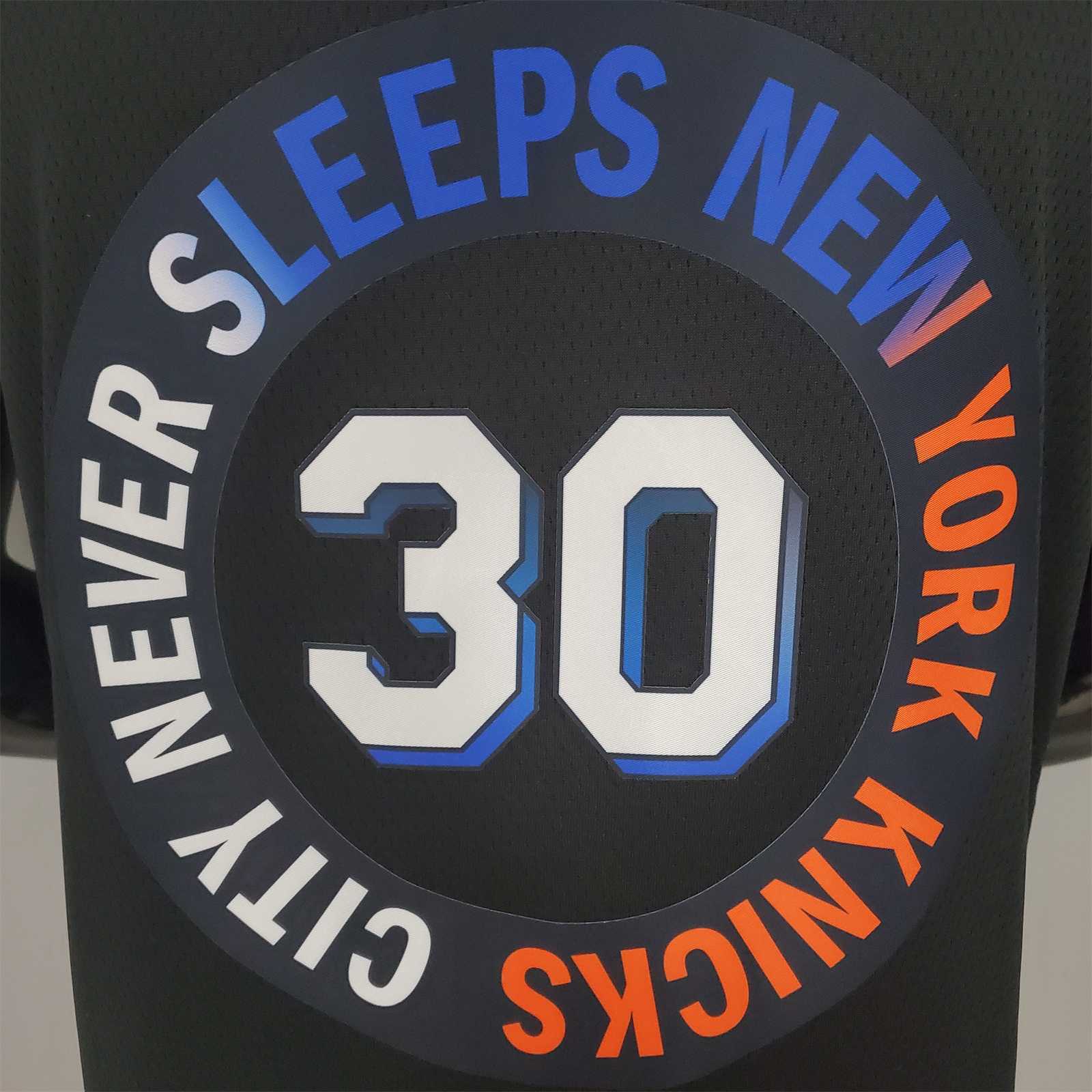 2021 RANDLE#30 Knicks City Edition Black 5