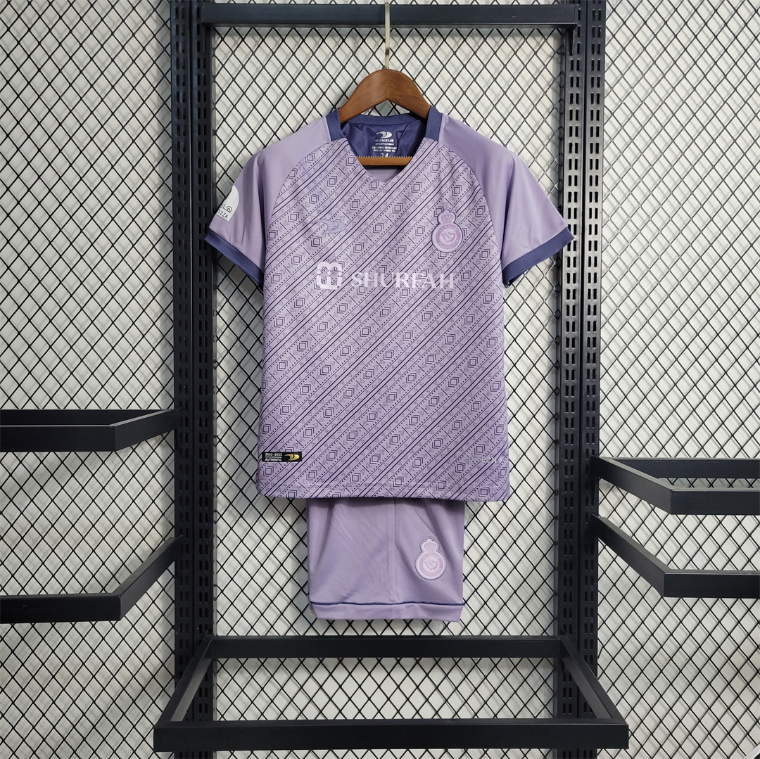 22-23 Saudi Al-Nassr third away kids kit