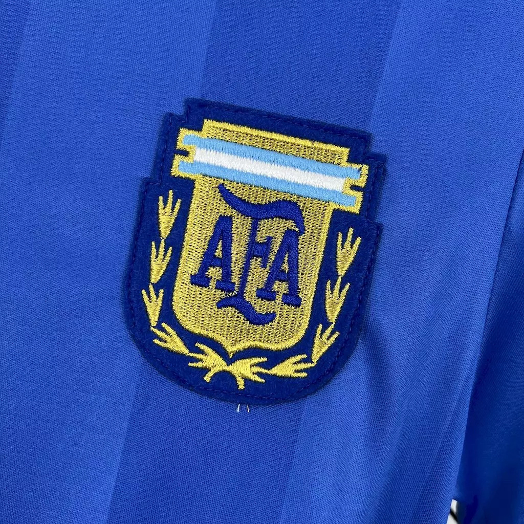 1986-87 Argentina Away Retro Kit Football Shirt AAAAJersey Supplier Yupoo 2