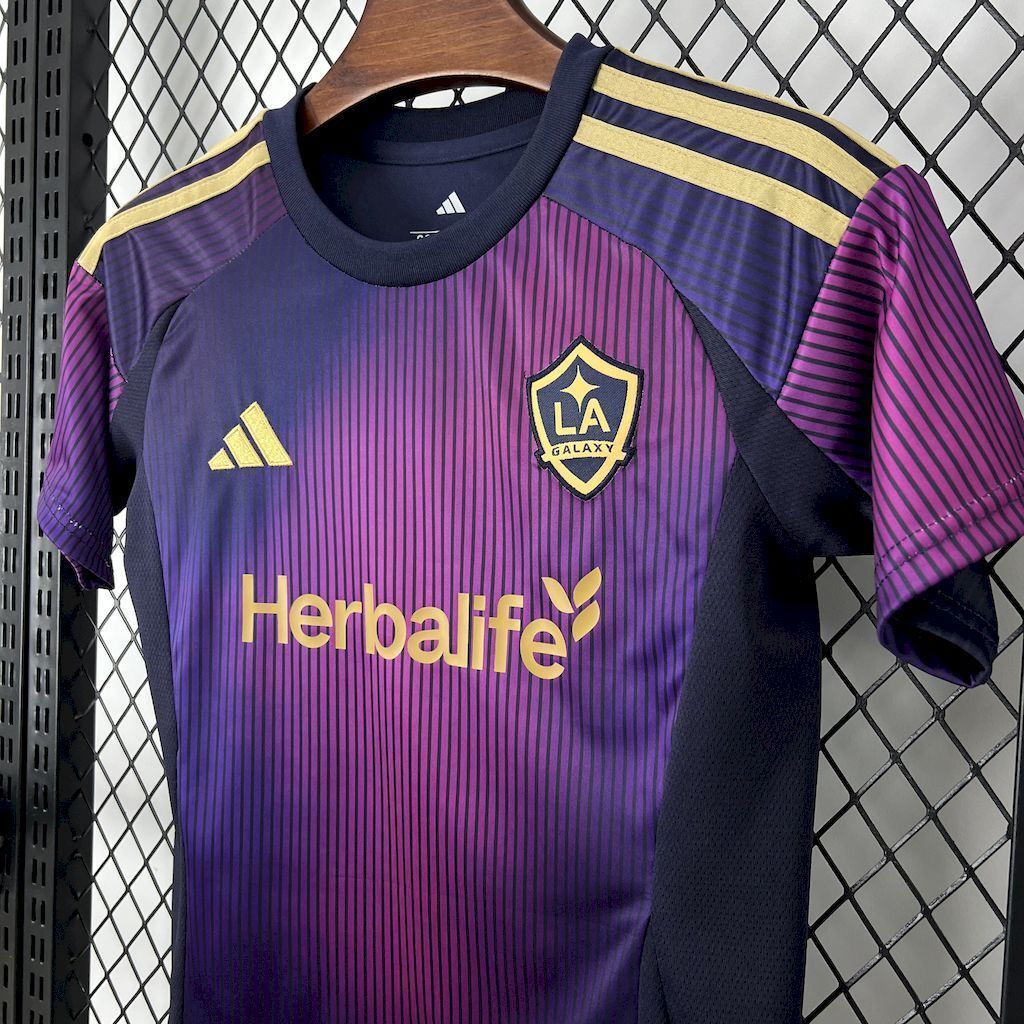 25-26 LA Galaxy Away Kids Kit Soccer AAAAJersey Yupoo 16-28 4