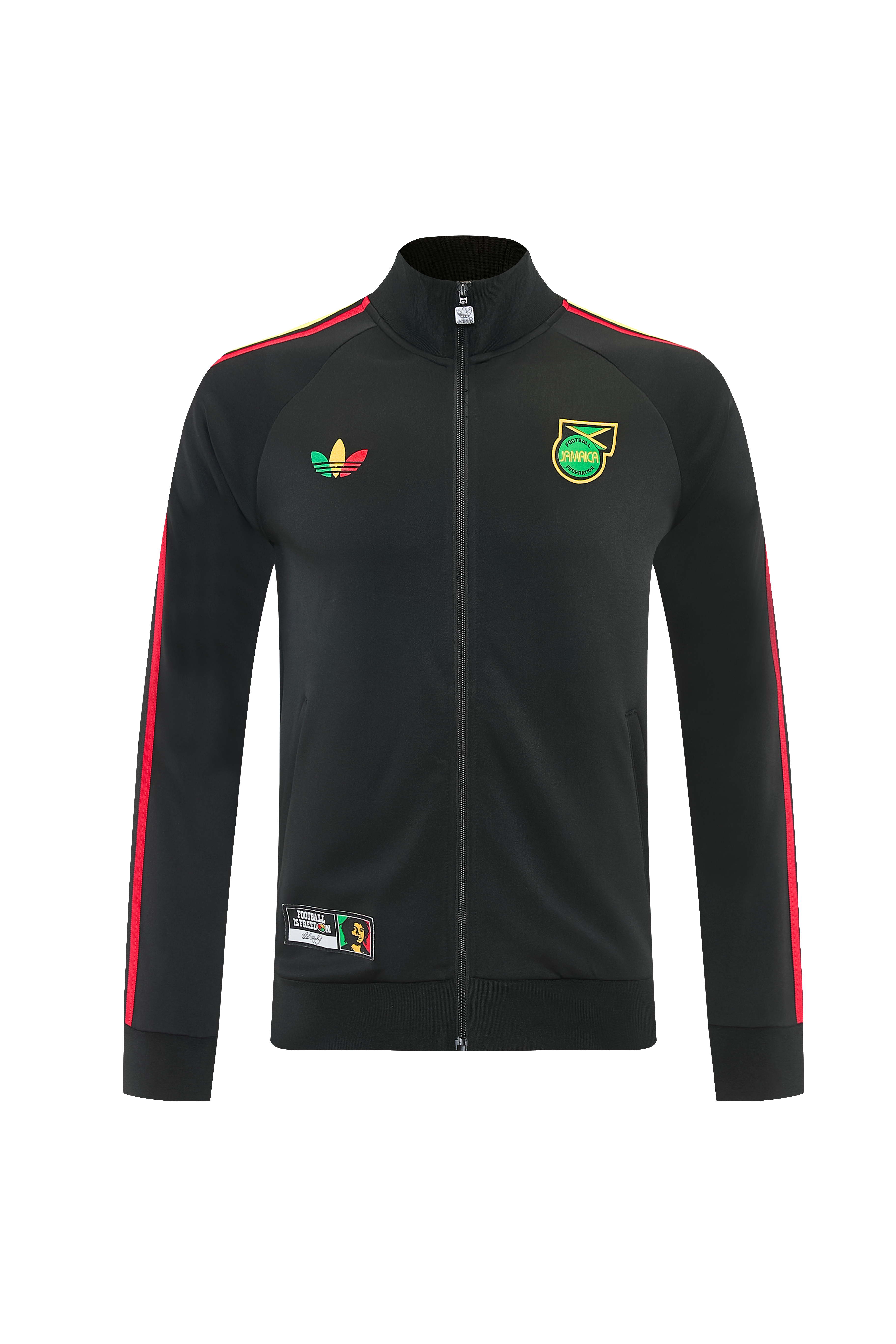 2026 Jamaica Mens Kit Black Full Zipper Jacket Soccer Tracksuit Yupoo 6 4