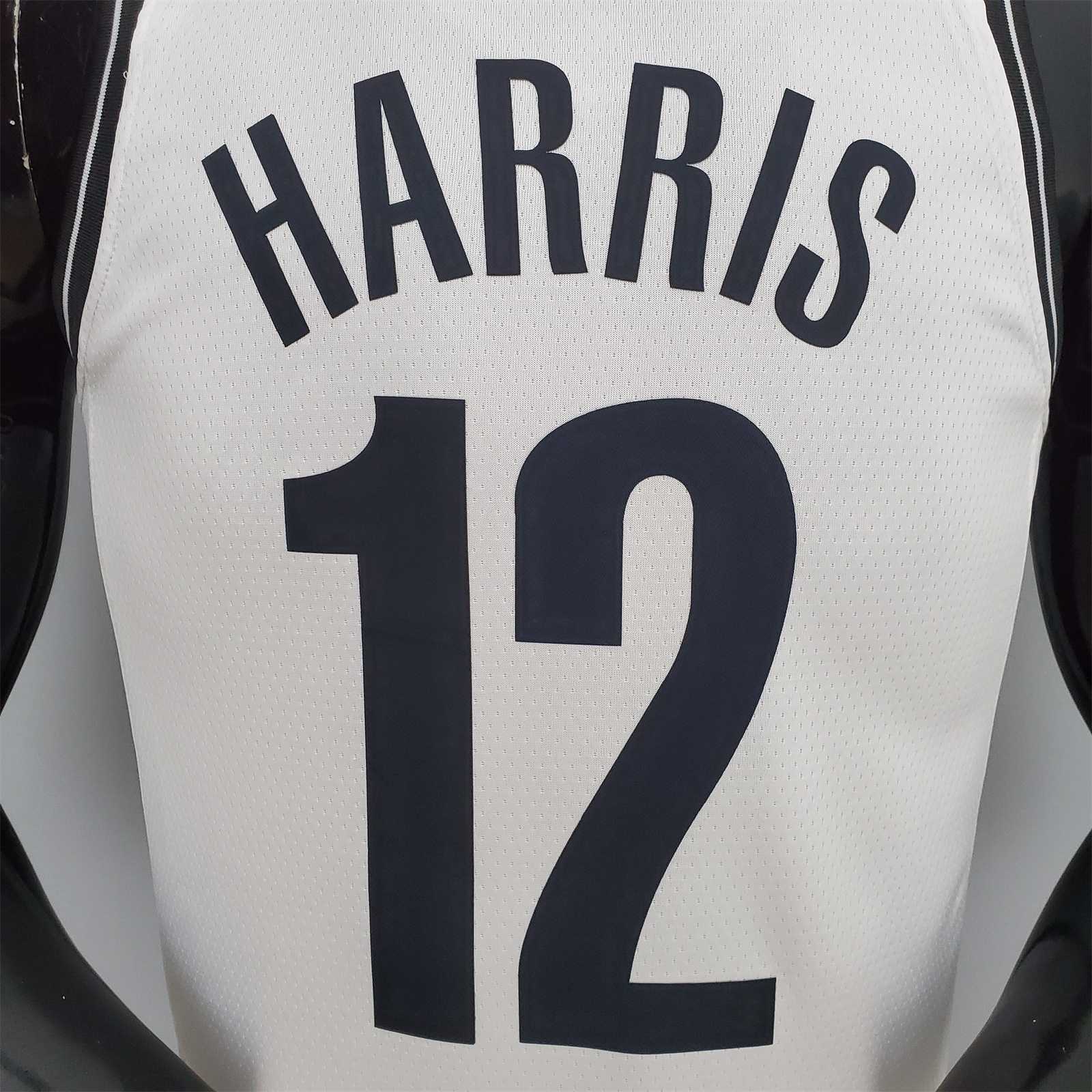 75th Anniversary Harris #12 Nets White 1