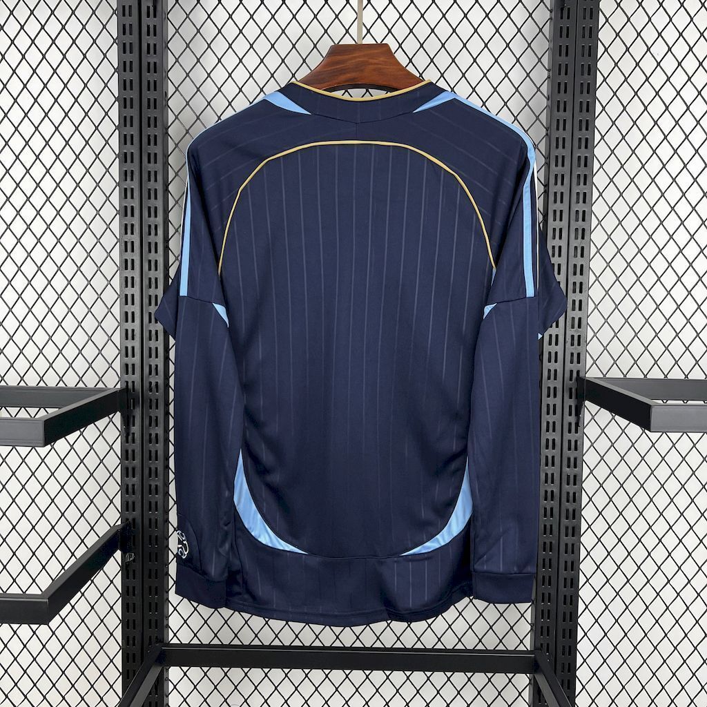 2006 Argentina Away Long Sleeve Retro Kit Vintage Shirt AAAAJersey Supplier Yupoo 5