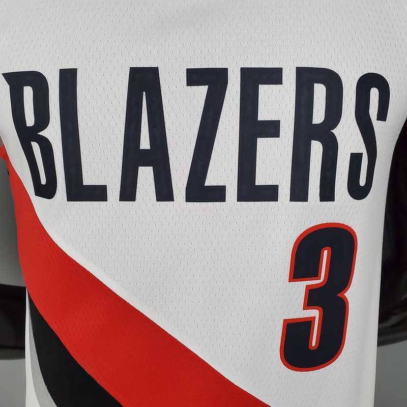 2021 McCOLLUM#3 Trail Blazers Home White 5