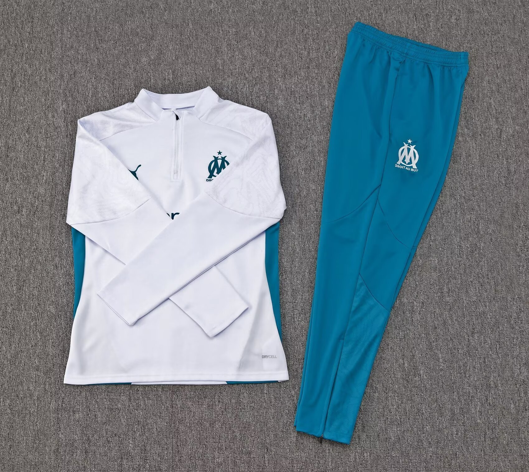 24-25 Marseille Long Sleeve Training Suit Football Shirts 1