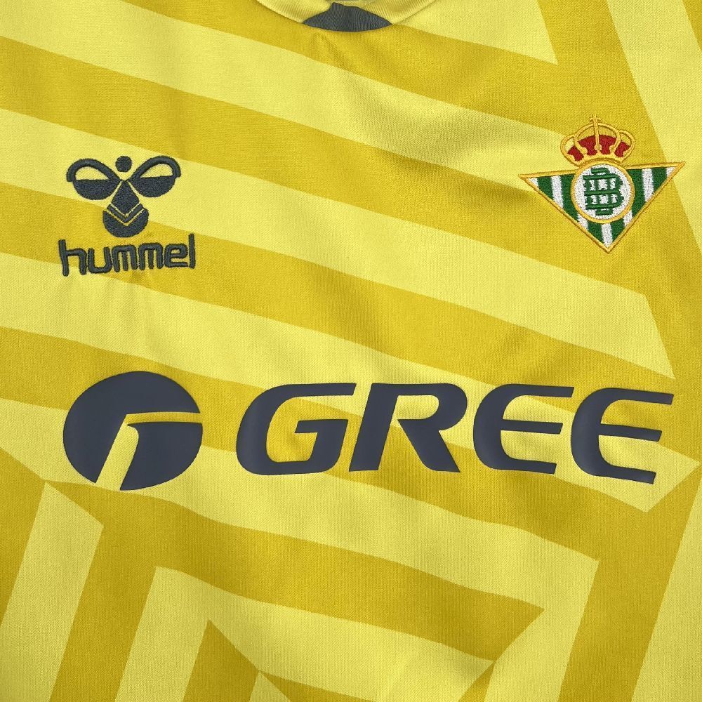 25-26 Real Betis Yellow Goalkeeper Shirt Football Apparels AAAAJersey Supply Yupoo 5
