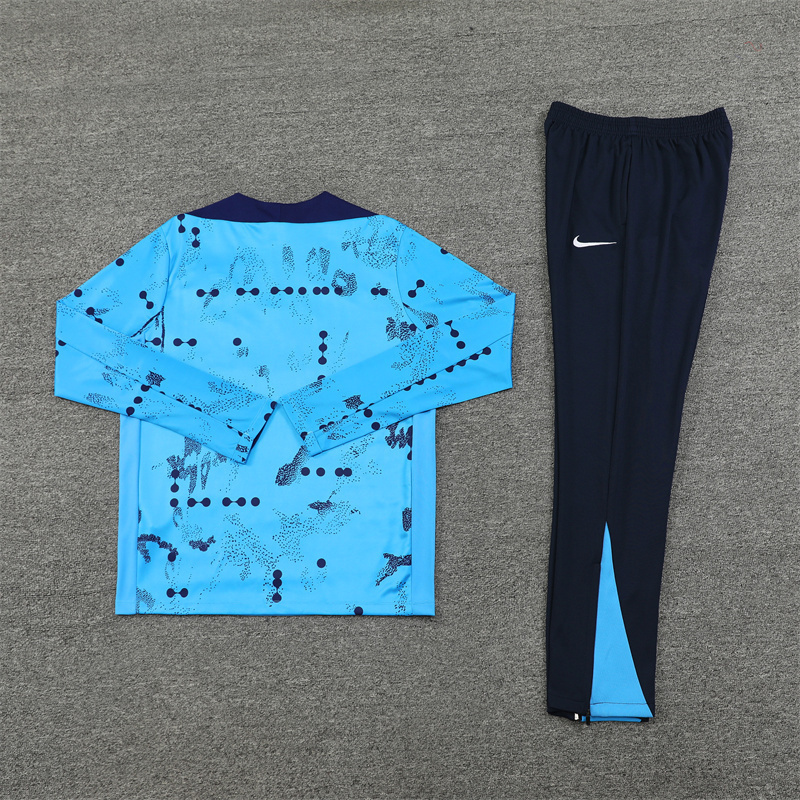 24-25 Chelsea Long Sleeve Training Suit Football Shirts 2