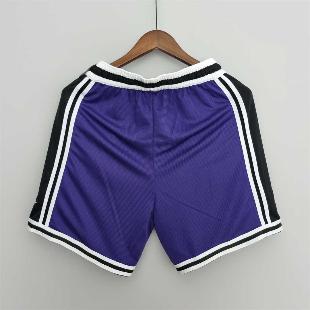2022 Phoenix Suns NBA US Training Shorts Purple 6
