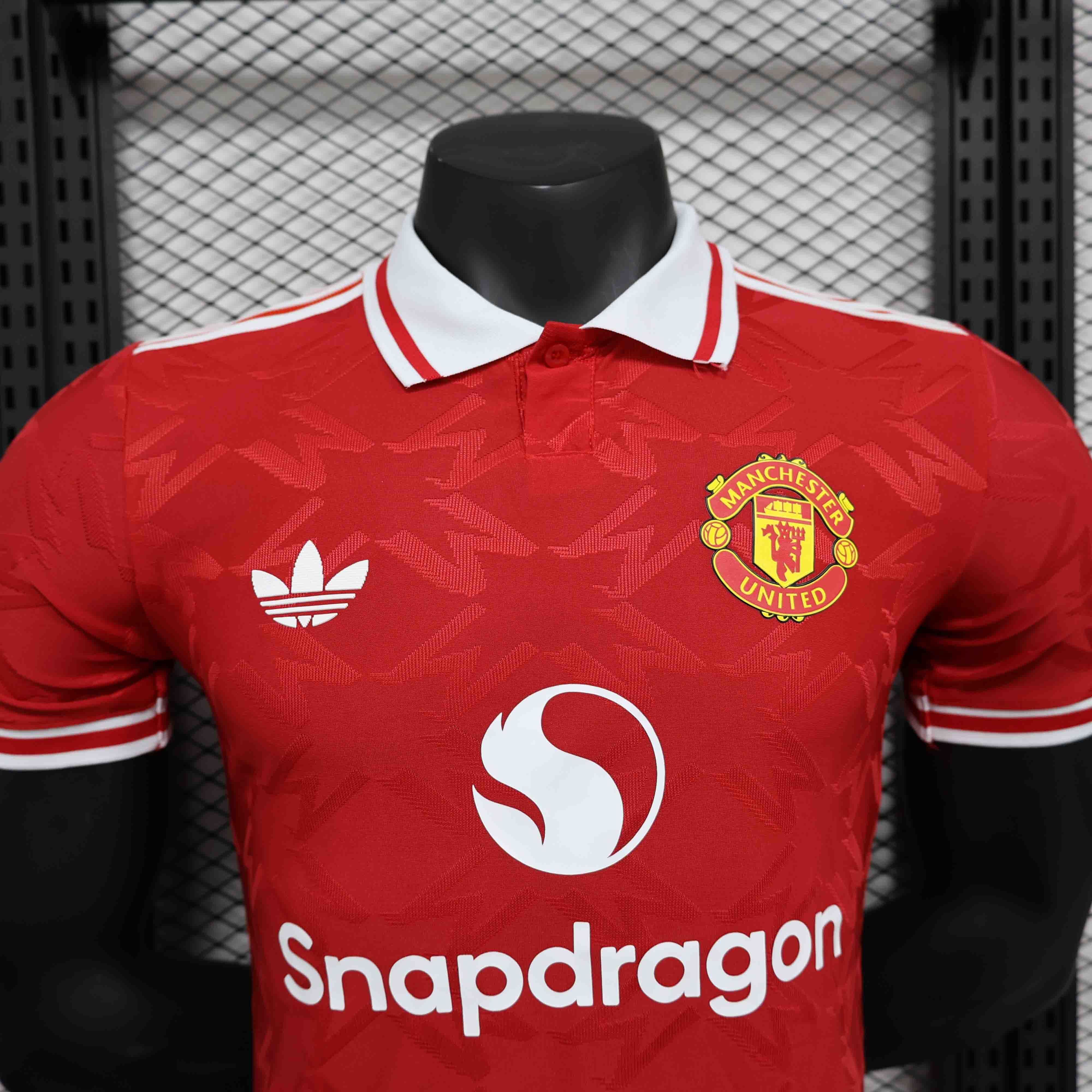 24-25 Manchester United Red Special Edition Player Version Shirt AAAAJersey Supplier Yupoo-1 5