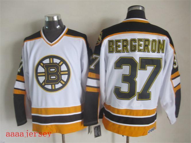 Boston Bruins retro ice hockey jersey M-3XL 波士顿棕熊队复古冰球服 7