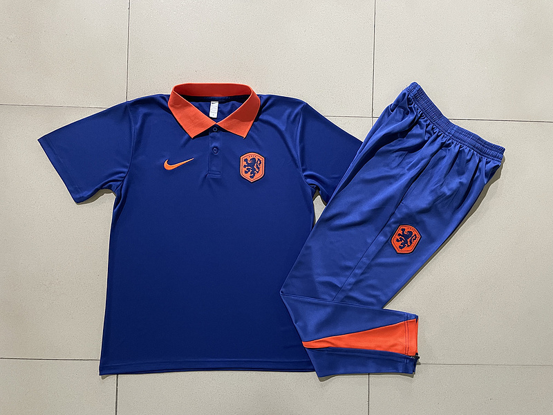 2024 Netherlands Polo Football Shirts 2