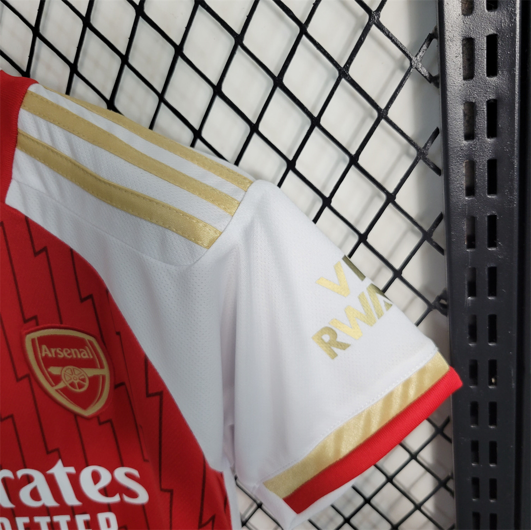 23-24 Arsenal home kids kit 9