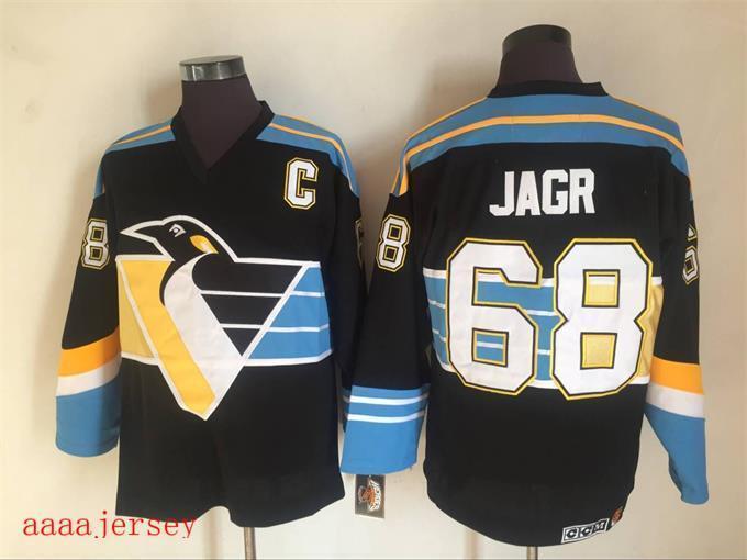 Pittsburgh Penguins retro ice hockey jersey M-3XL 匹兹堡企鹅队复古冰球服